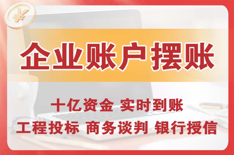 庆阳企业账户摆账